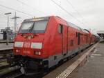 DB Regio 245 002 als RE3 Friedrichshafen Hafen am 7.12.2025 in Basel Bad Bf 