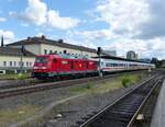 Am 5.6.2026 werden die IC Z�ge von Gera bis Gotha ausnahmsweise von der DB 245 024 ( 9280 1245 024-5 D-DB) gef�hrt, da die 246 der Press wohl zur Wartung in der Werft ist.