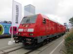 245 014 am 25.09.2014 auf der Innotrans in Berlin