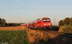 245 011 mit RB 27025 am 30.09.2015 bei Thann Matzbach.