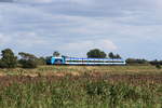 245 203-5 mit dem RE 11016 (Hamburg Altona-Westerland(Sylt)) bei Emmelsbüll 31.8.20