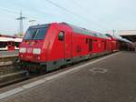 DB Regio 245 003 am IRE3 aus Friedrichshafenstadt am 28.03.2022 in Basel Badischer Bahnhof dieser zug wurde abgestellt  