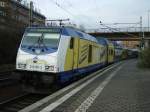 ME 246 001 - 2 mit Metronom in Hamburg-Harburg - Abfahrbereit zur Fahrt nach Hamburg Hbf am 08.01.2008