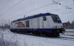 Am 19.12.2010 kam 246 011 Solo durch Magdeburg - Sudenburg gefahren