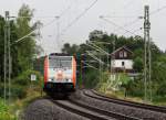 246 010 ist am 09.09.13 mit einem Kesselzug durch das Vogtland unterwegs.