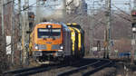 RTS Swietelsky Siemens Vectron  247 902  Diesel-Bauzug in Köln Porz-Wahn 2/12/2021  