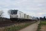 247 901 PCW9 mit Thameslink im Schlepp auf dem Weg ins Prüfcenter Wegberg am 23.3.2016