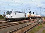 InfraLeuna 247 907-9 (NVR: 92 80 1247 907-9D-LEUNA) am 13.04.2017 mit einem Kesselwagenzug  Großkorbetha unterwegs...