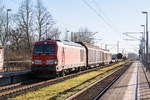 247 903-8  Joschi  DB Cargo mit dem Mischer (EZ 51663) von Magdeburg Rothensee nach Seelze in Demker.
