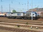 Am 25.4.07 rangiert der Blue Tiger 330091 der LTH im Gbf Hamburg Sd.Sie fuhr wenig spter mit einem Container-Zug nach Halle(Saale).