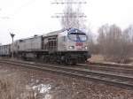 BR 250 beim  rangieren in Berlin Nord Ost am 01.12.2010