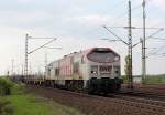 OHE 330094 / 250 001-5 mit Stahlzug bei Porz (Rhein) am 02.05.2013