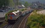 Am Abend des 29.06.15 durchfährt V330.7 der hvle mit dem Stahlzug von Beddingen nach Ilsenburg Goslar.