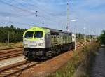 250 007-2  CAPTRAIN  Lz am 20.08.2015 in Hosena.