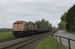 250 002-3 der HVLE bei Othfresen am 14.05.2016