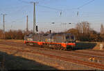 Nachschuss auf 251 008-9 (861.002  Hulk ) und 251 009-7 (861.005  Shrek  | Vossloh DE 2700) an der Einfahrt des Bahnhofs Großkorbetha in nördlicher Richtung.

🧰 Hector Rail GmbH (Hector Rail AB)
🕓 28.3.2025 | 17:26 Uhr