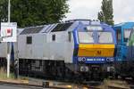 NIAG Mak DE2700-06 am 23.6.13 abgestellt bei Vossloh in Moers.