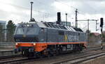 Hector Rail mit  861.005  Name:  Shrek  (NVR:  92 80 1251 009-7 D-HCTOR ) am 07.02.22 Durchfahrt Bf.