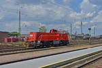 261 058 @ Darmstadt Kranichstein. 20.05.2020. Kontrast von Alt und Neu.