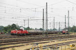 DB Cargo 261 053 + DB Fahrwegdienste 212 036 // Friedberg // 29. Juni 2021