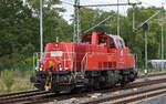 DB Cargo AG, Mainz mit ihrer  261 089-7  (NVR:  92 80 1261 089-7 D-DB ) am 04.08.23 Höhe Bahnhof Leipzig Thekla.