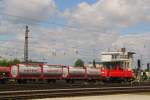 DB 261 082-2 beim rangieren in Grokorbetha Rbf; 25.06.2012