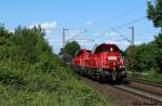 261 076 und 265 007 am 05.06.2013 in Limmer.