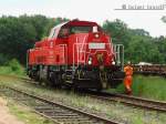 261 049-1 rangierte beim bhf glinde am 11.06.12