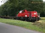 261 049-1 kurz vor der abfahrt im bhf glinde am 26.06.12