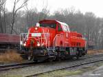 261 028-5 war am 10.12.13 beim rangieren am glinder bhf