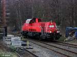 261 028-5 war am rangieren beim bhf glinde am 18.03.14