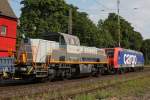 SaarRail 261 306 am 15.7.13 in Ratingen-Lintorf.