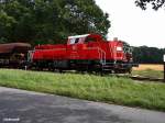 261 030-1 stand mit einen ganzzug beim bhf glinde am 14.07.14