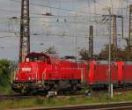 DB 261 093-9 am 08.09.2015 beim rangieren in Großkorbetha.