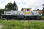 92 80 1261 309-9 im Bahnhof Rottenacker/Donau am 9.06.2022