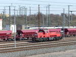 DB 261 026-9 rangiert am 25.03.2017 in Erfurt Gbf.