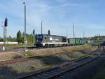 Starkenberger Voith Maxima 40CC, 9280 1264 009-2 D-STARK verbringt das erste Maiwochenende mit einem Abraumzug in Gera.