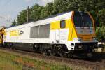 SGL V500.06 am 7.6.10 mit Schwerem BAuzug in Ratingen-Lintorf