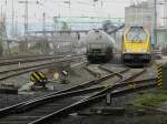 Voith Maxima 40CC; links das Streckengleis Richtung Mainz Hbf.