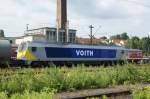 Voith Lok 40003 durchfährt Regesnburg am 05.06.09 UIC Nummer 1264 003-5 D-STOCK