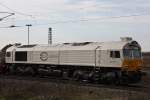 Euro Cargo Rail 247 035 am 26.3.11 bei der Abfahrt in Duisburg-Wedau