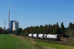 Leider sind die Zeiten der Ludmilla auf der Bockerlbahn vorbei, so bleibt einem nur Bilder der Baureihe 266.4 mit den dort verkehrenden Zgen zu machen.
Am 05.09.13 konnte ich vor dem Kohlekraftwerk Anglberg die DB ECR 266 453 mit dem EK 56560 (Anglberg - Landshut (Bay) Hbf) aufnehmen.