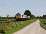 Die 247 044 und die 247 053 am 04.07.2014 unterwegs bei Altötting.