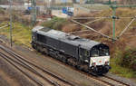 266 114 der BRLL stand am 02.12.17 in Bitterfeld abgestellt.