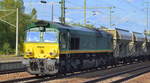 ITL - Eisenbahngesellschaft mbH, Dresden [D] mit  PB 04  [NVR:  92 80 1266 063-7 D-ITL ] und Ganzzug Schüttgutwagen am 14.08.19 Bf. Flughafen Berlin Schönefeld.