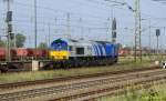 26.8.2007. Nachschu auf Class6612 im Lehrter Gterbahnhof.