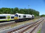 DB Cargo, 266 441-5 ( 9280 1266 441-5 D-DB) abgestellt in Marktredwitz am 22.5.2026