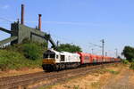 Deutschland Bottrop
Lok 1266 444 von ECR zieht einem Stahlzug, in Bottrop am Cokerei Prosper
28/7/2026