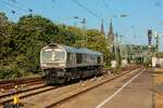 266 062-9 RheinCargo DE62 in K�ln Messe/Deutz, August 2026.