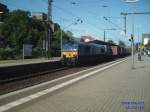 Containerzug von Rotterdam nach Prag im Peiner  Bahnhof